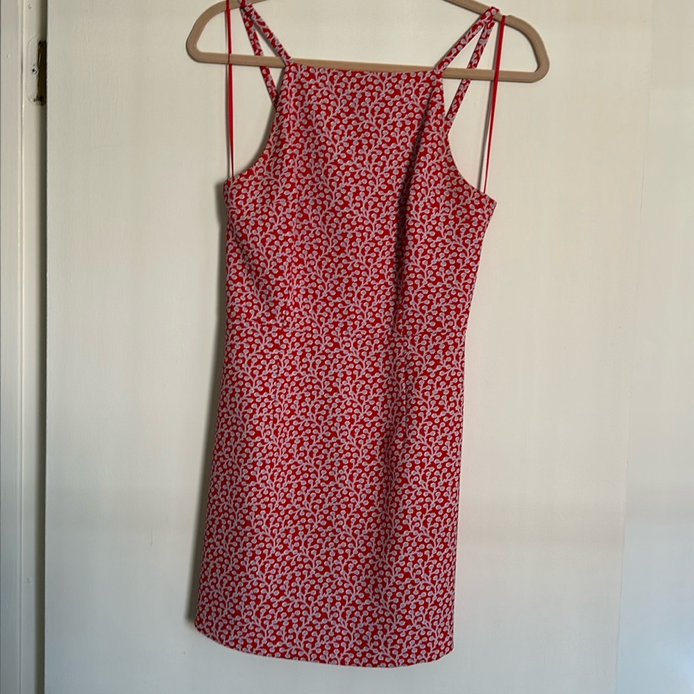 French connection floral mini dress